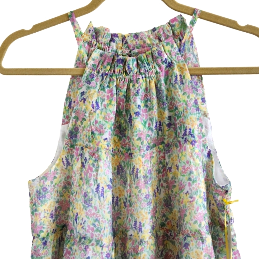 CECE Ruffled Floral Mini Dress - Picture 6 of 11